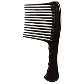 Peigne râteau à dents larges en plastique afro
