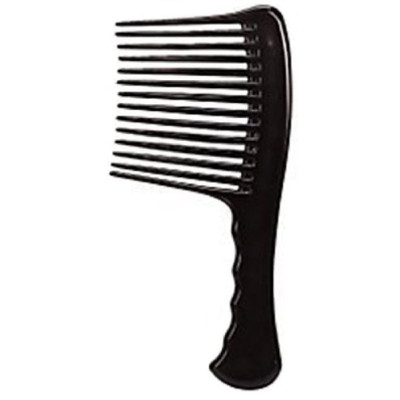 Peigne râteau à dents larges en plastique afro