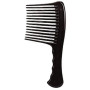 Peigne râteau à dents larges en plastique afro