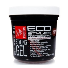 Eco Styler Proteines - Gel de Fixation Firm Hold 8 - Ecoco 473ml