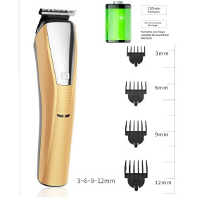 Tondeuse Cheveux Professionnelle Sans Fil 6 en 1