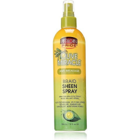 African Pride Olive Miracle Braid Sheen Spray 355 ml